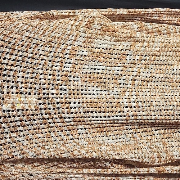 American Rag NWT Med Women's Crochet Cardigan Open Front Long Line - Picture 12 of 12